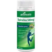 Good Health Spirulina 200 Tablets Good Health Spirulina 200 Tablets